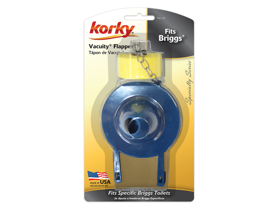 Korky Flapper 65 in Packaging