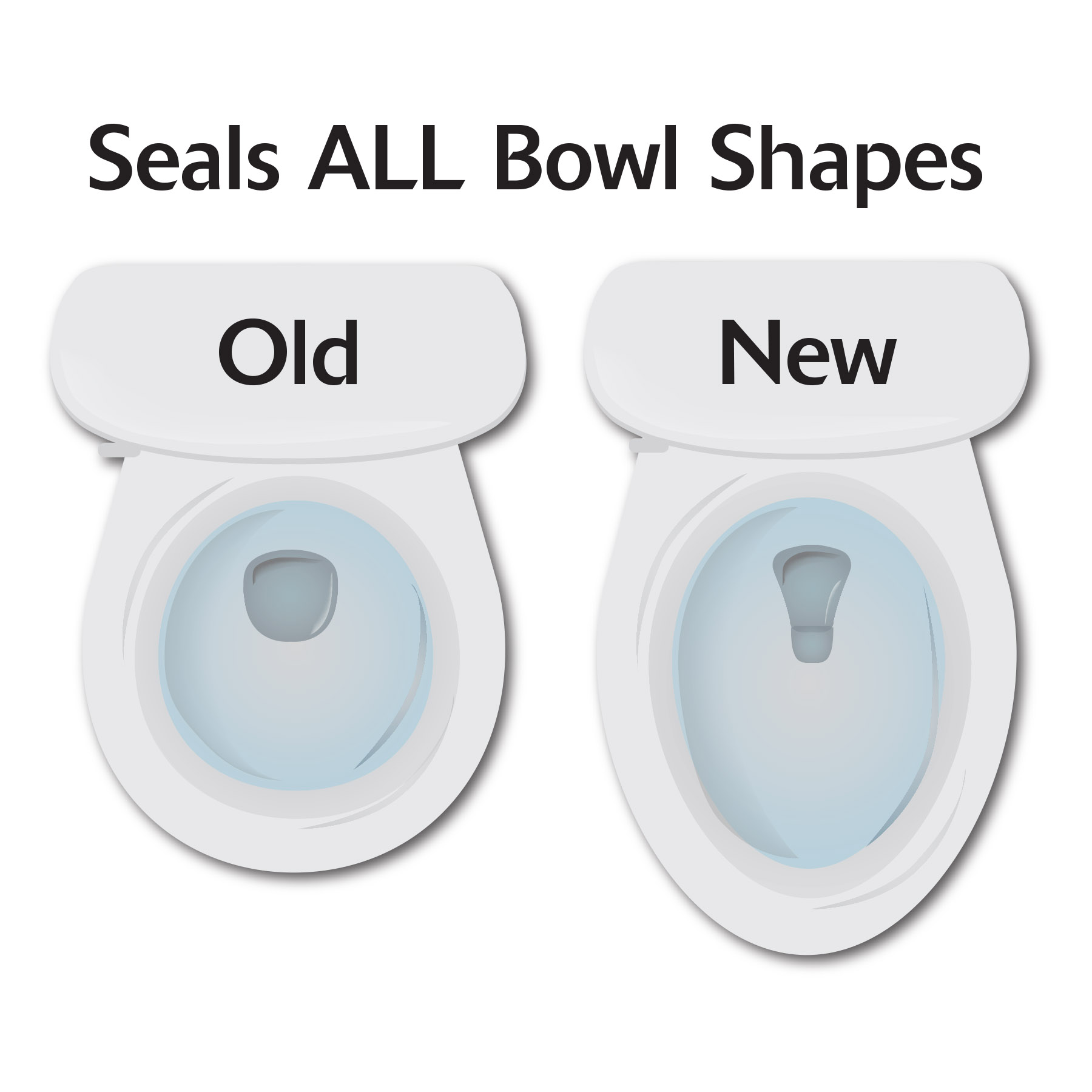 Seals All Bowl Shapes