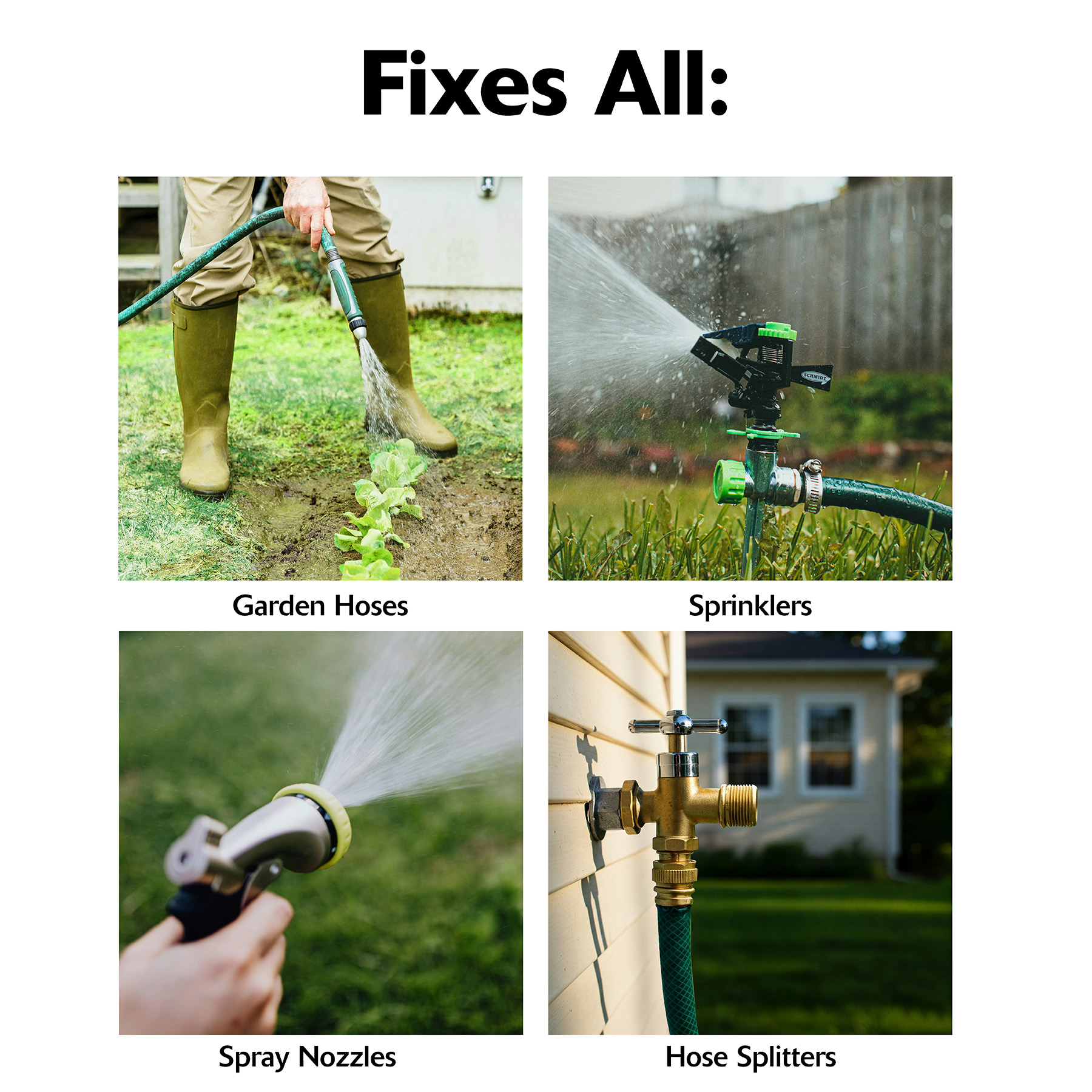 fixes different hose types