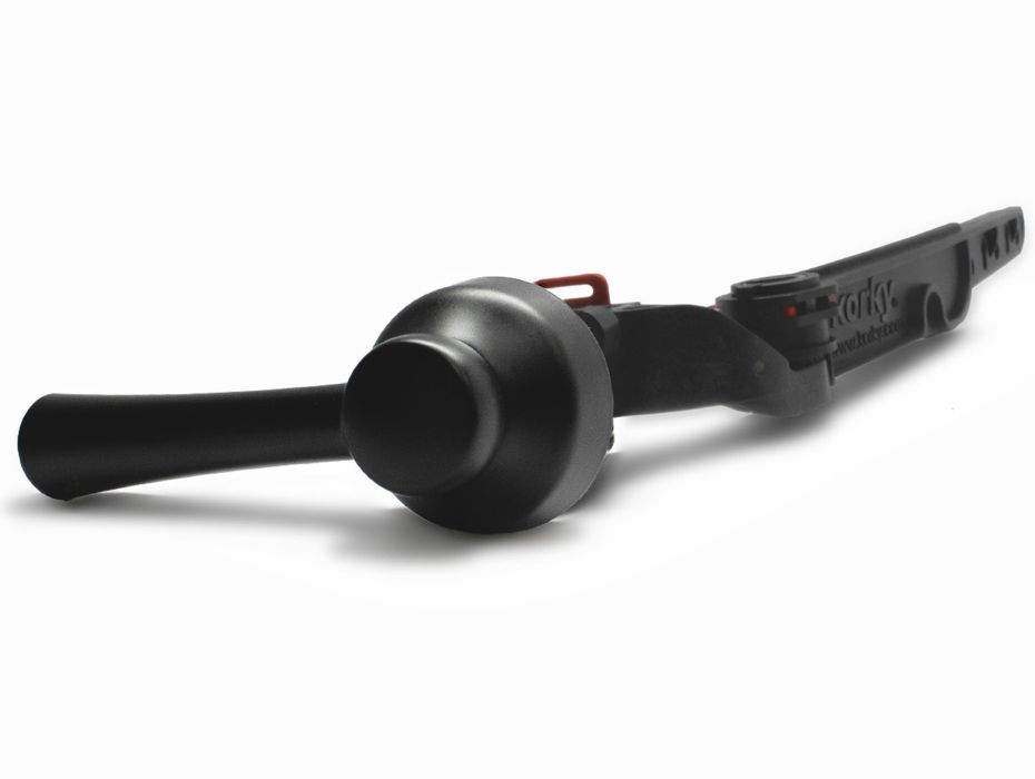 matte black simple style strongarm toilet handle and lever